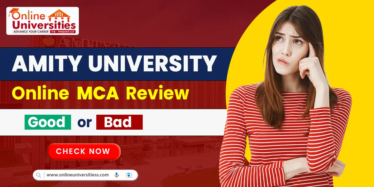 Amity University Online MCA Review | Good or Bad ?