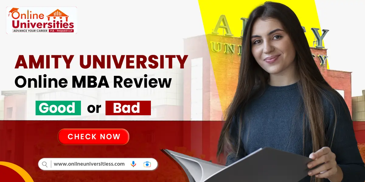 Amity University Online MBA Review | Good or Bad ?