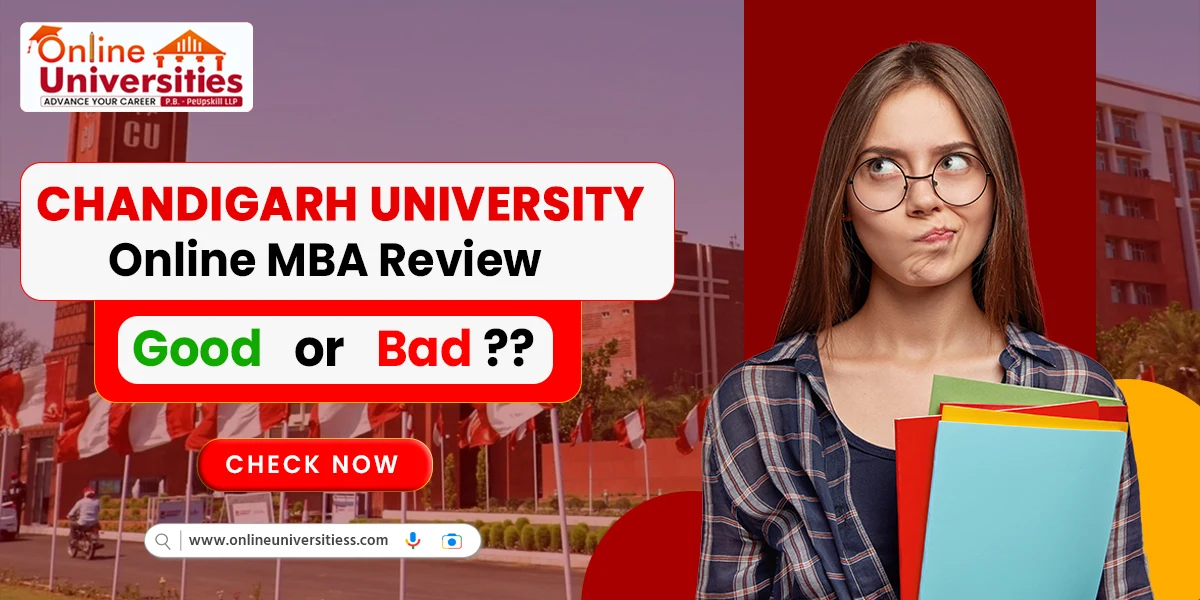 Chandigarh University Online MBA Review | Good or Bad