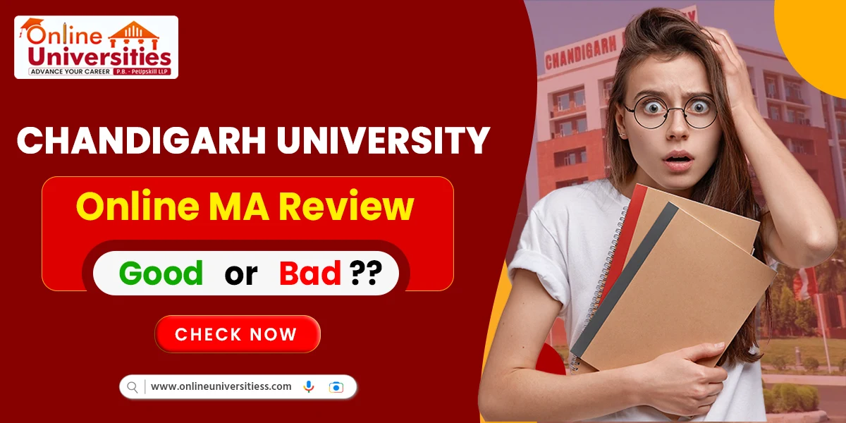 Chandigarh University Online MA Review | Good or Bad