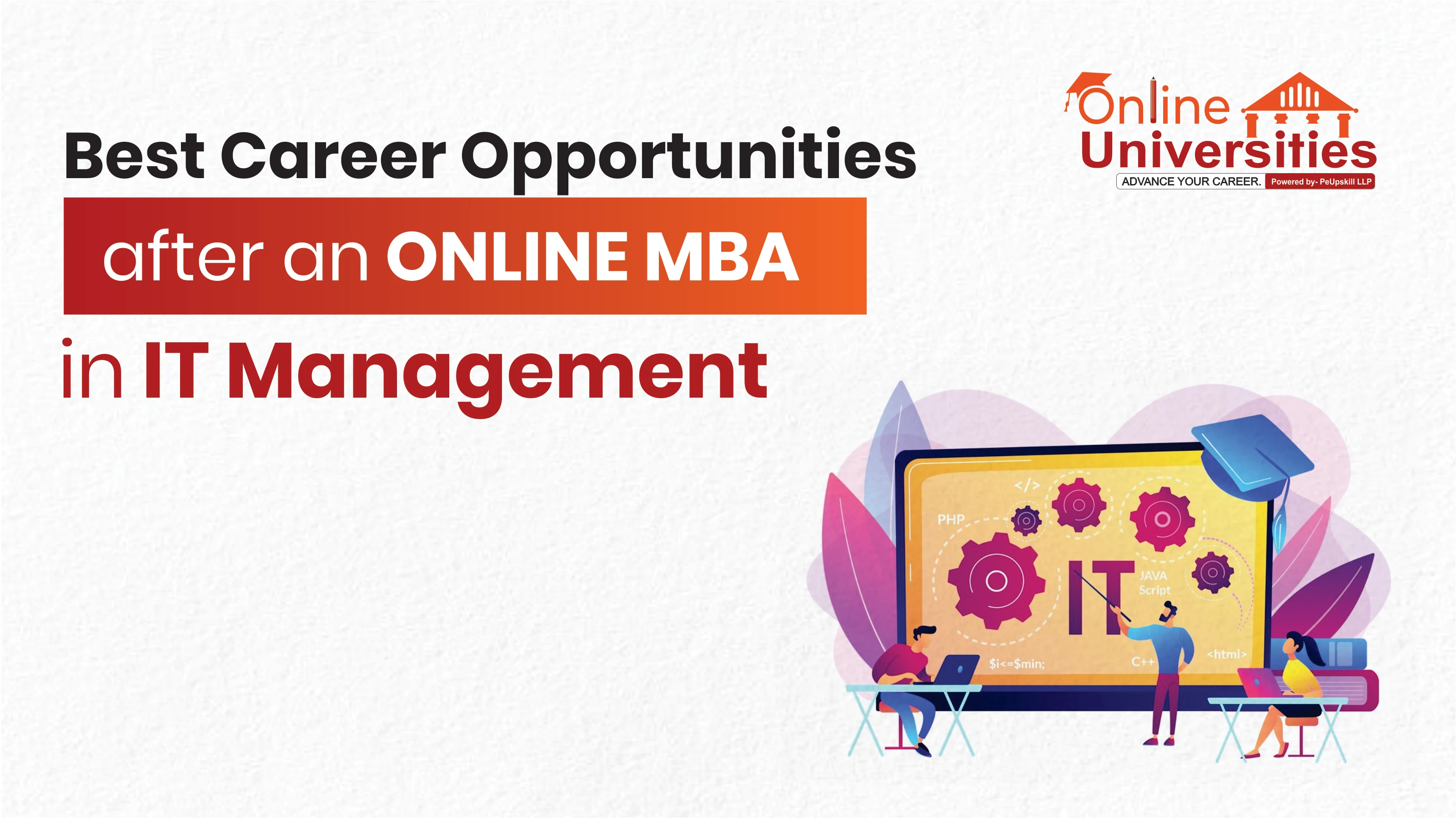 Best Career Opportunities After an Online MBA in IT Management