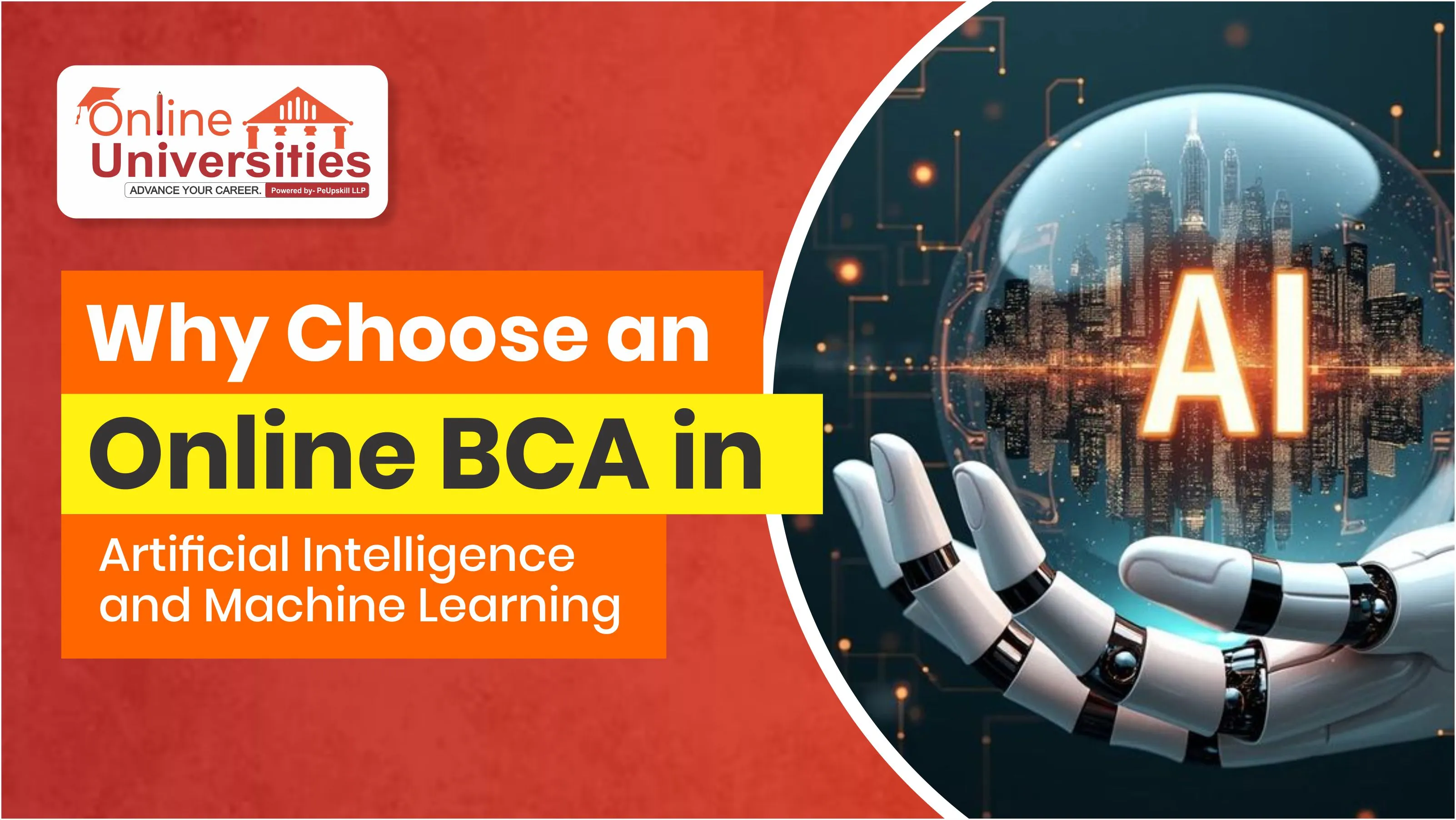 Why Choose an Online BCA in Artificial Intelligence and Machine Learning?