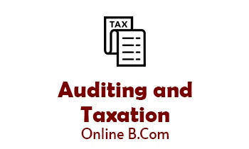 Auditing and taxation